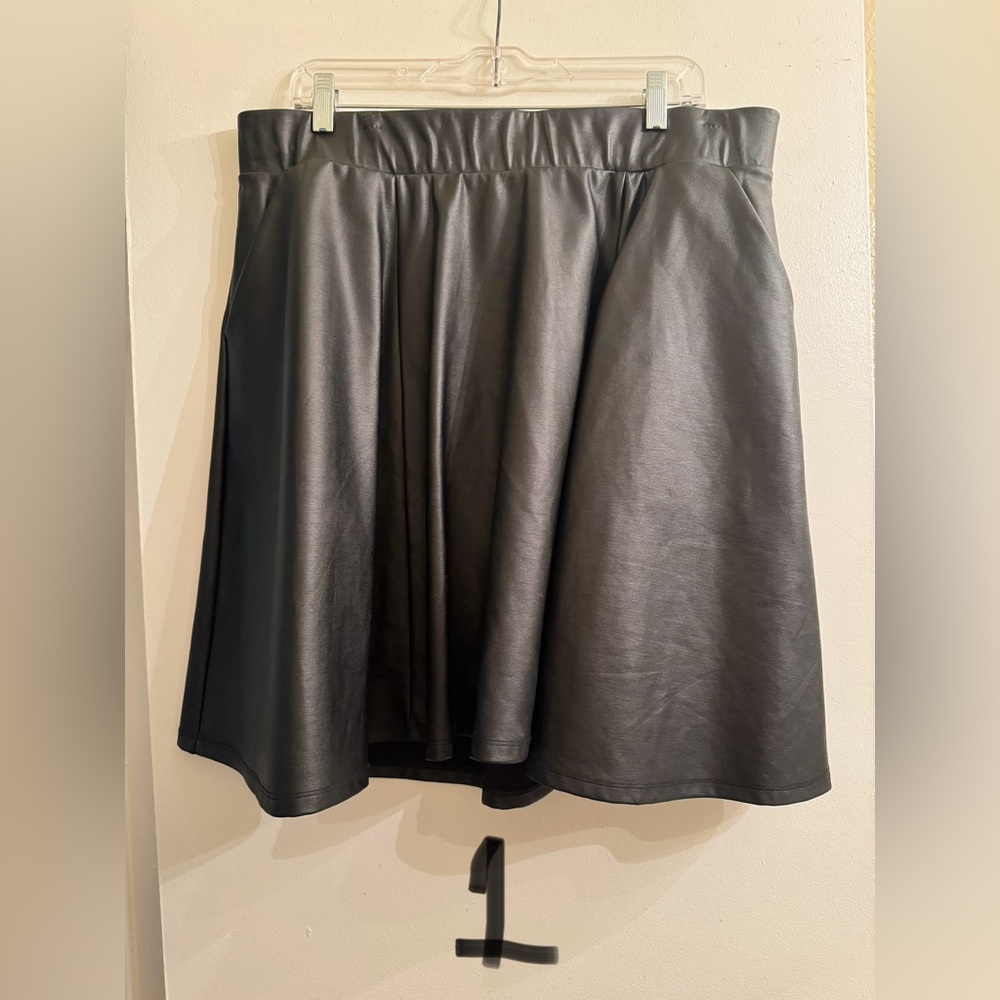VIRAL leather Torrid Skirt